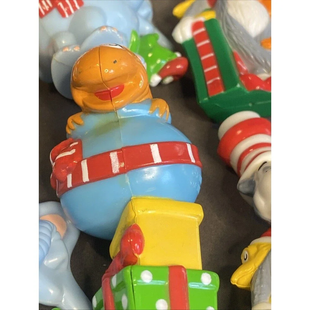 10 Cat In The Hat Dr. Seuss Christmas Holiday Light Strand Covers Colorful